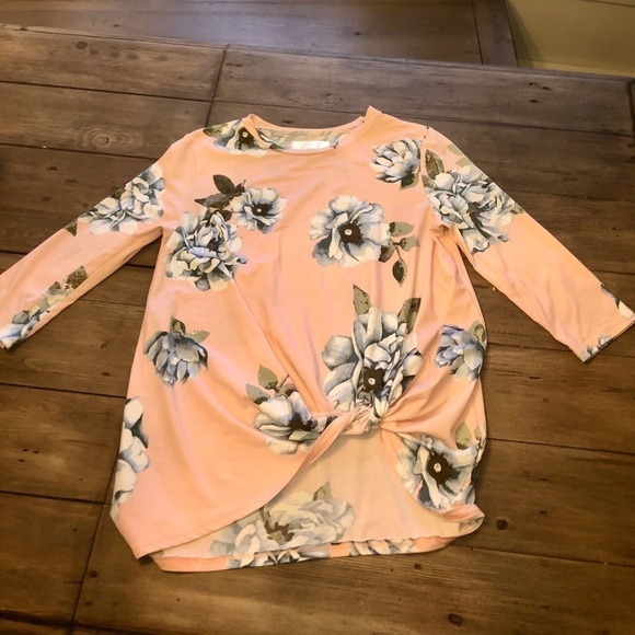 FLORAL twist top - Picture 3 of 5